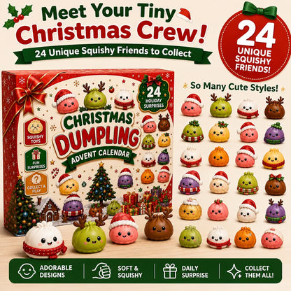 🎄 24-Day Mini Squishy Christmas Advent Calendar