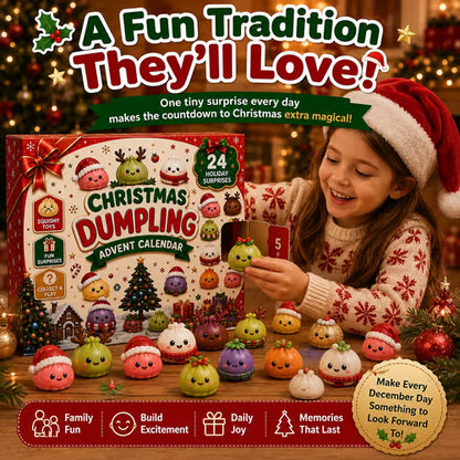 🎄 24-Day Mini Squishy Christmas Advent Calendar