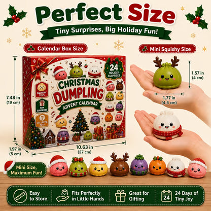 🎄 24-Day Mini Squishy Christmas Advent Calendar