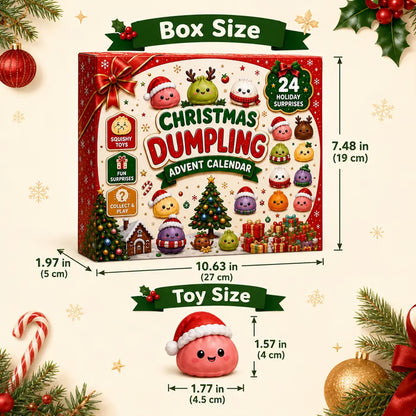 🎄 24-Day Mini Squishy Christmas Advent Calendar
