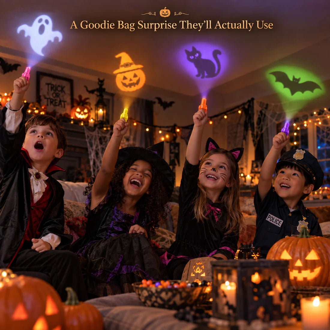 Lavirac™ Halloween Finger Projectors