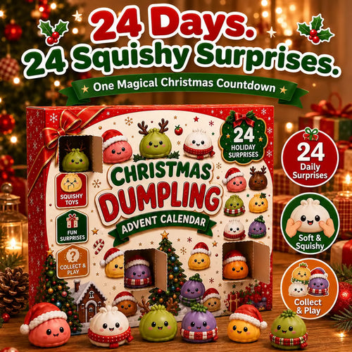 🎄 24-Day Mini Squishy Christmas Advent Calendar