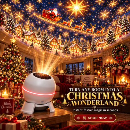 🎅 Lavirac Christmas Wonderland Projector