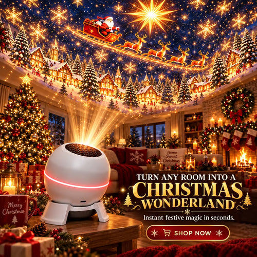 🎅 Lavirac Christmas Wonderland Projector