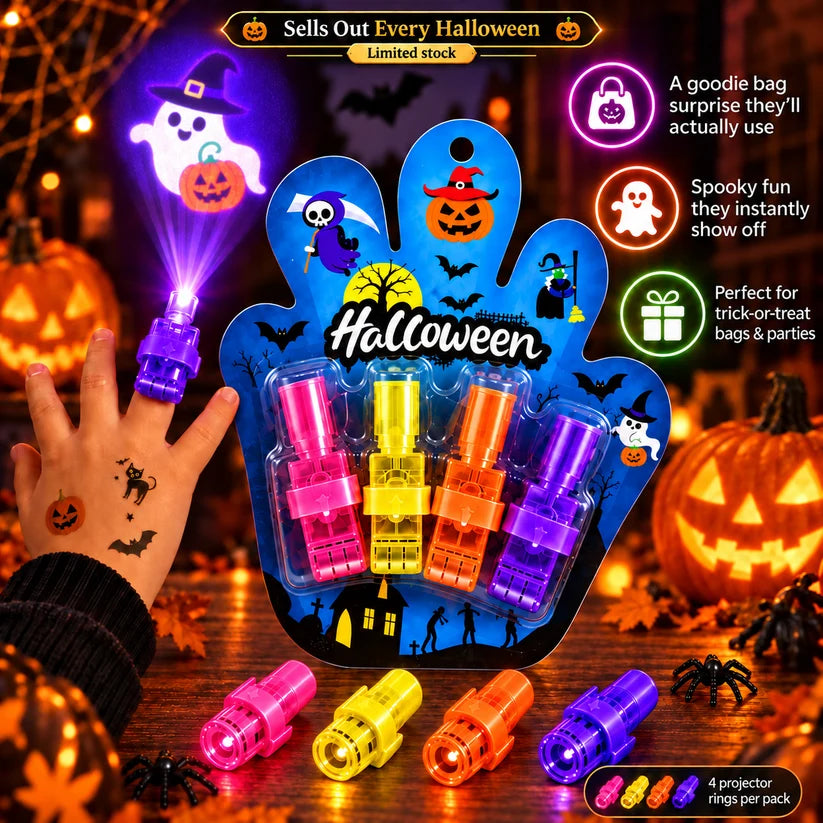 Lavirac™ Halloween Finger Projectors