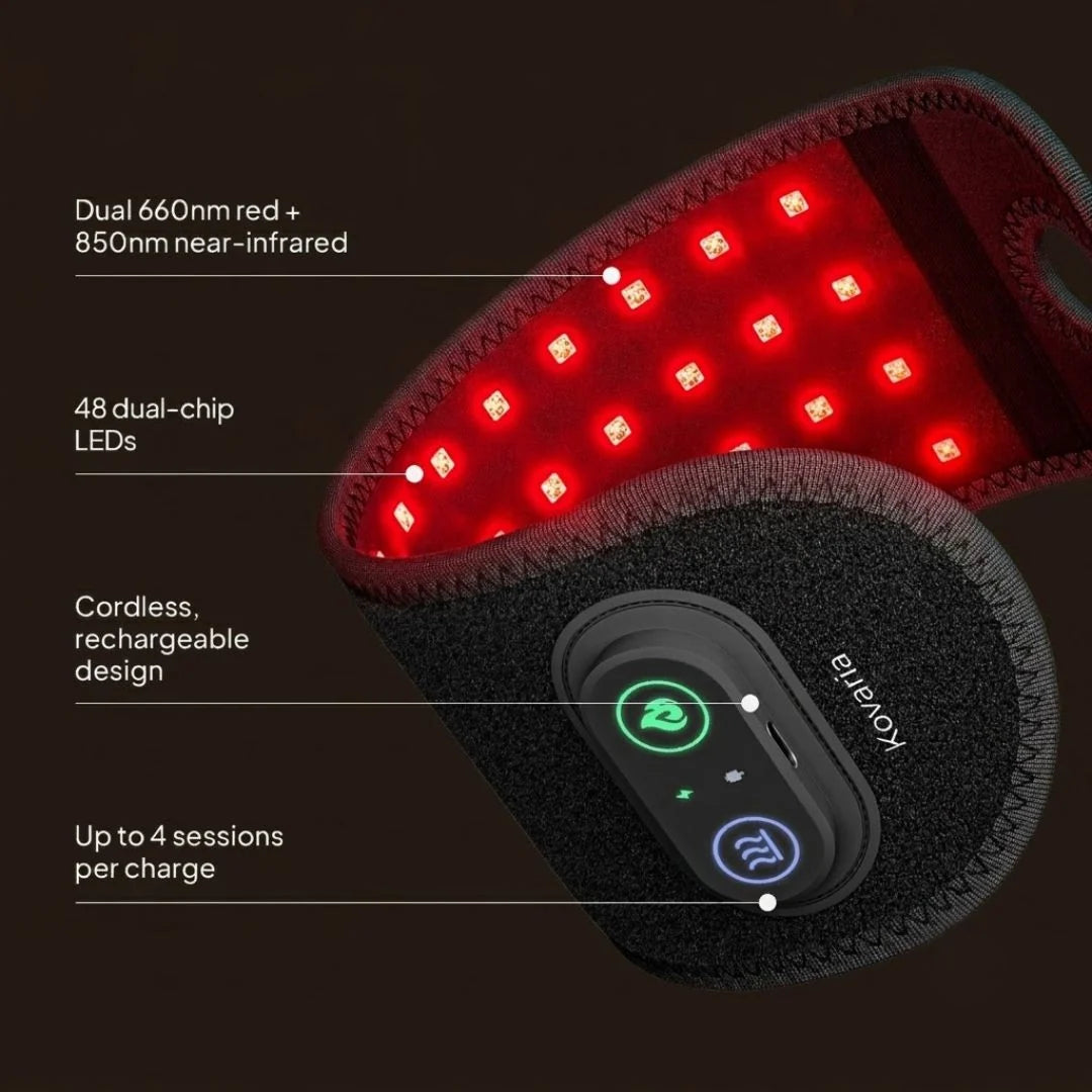 Lavirac™ TheraRelief Red Light Therapy Wrist & Hand Wrap