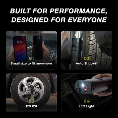 Lavirac™ AeroPulse Cordless Tire Inflator