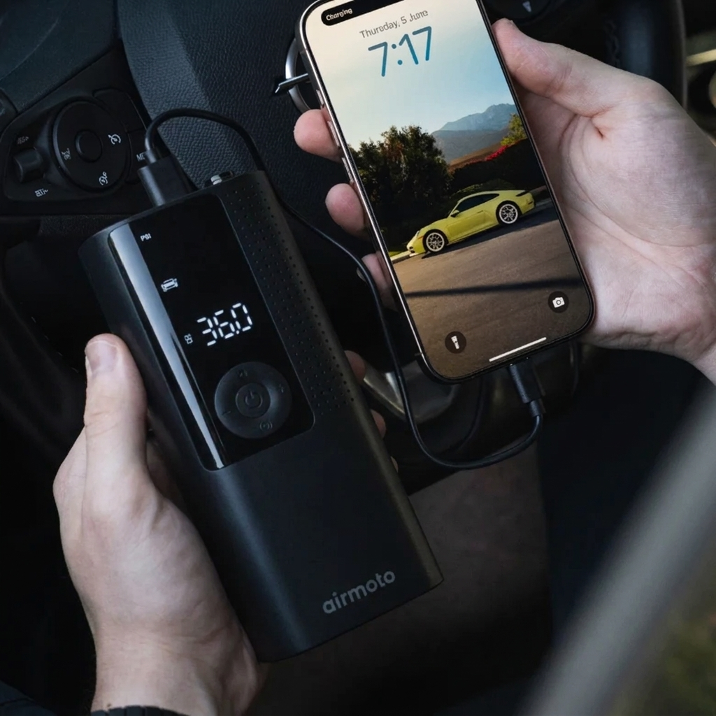 Lavirac™ AeroPulse Cordless Tire Inflator